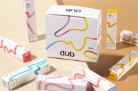 Одноразовая электронная сигарета DUB 1500 - Арбуз, Малина и Мята