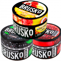 Бестабачная смесь BRUSKO Zero - Манго с апельсином и мятой 250 гр
