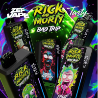 Одноразовая электронная сигарета Rick and Morty Bad Trip 25 000 тяг - Клюквенный морс