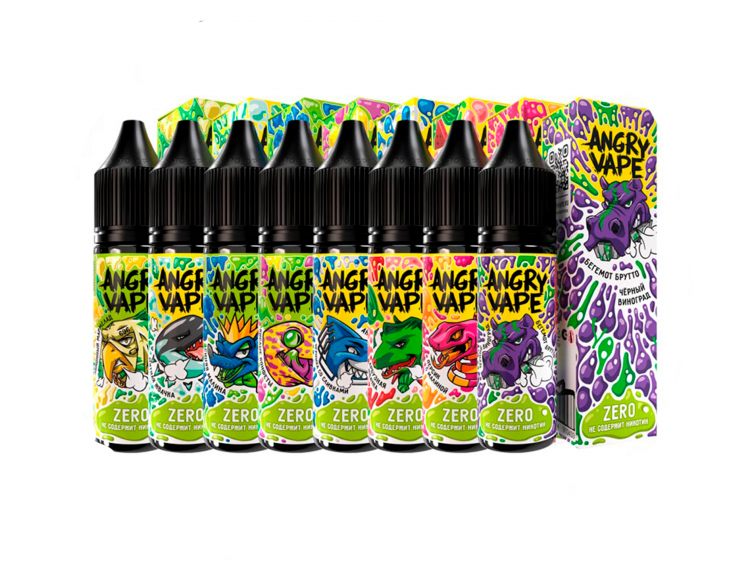 Жидкость Angry Vape Salt - Опоссум Хвастун (арбузная жвачка) 30 мл (0 мг)