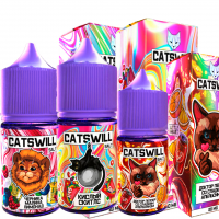 Жидкость Catswill Strong Salt - Черника малина лимонад 30 мл (20 Strong)