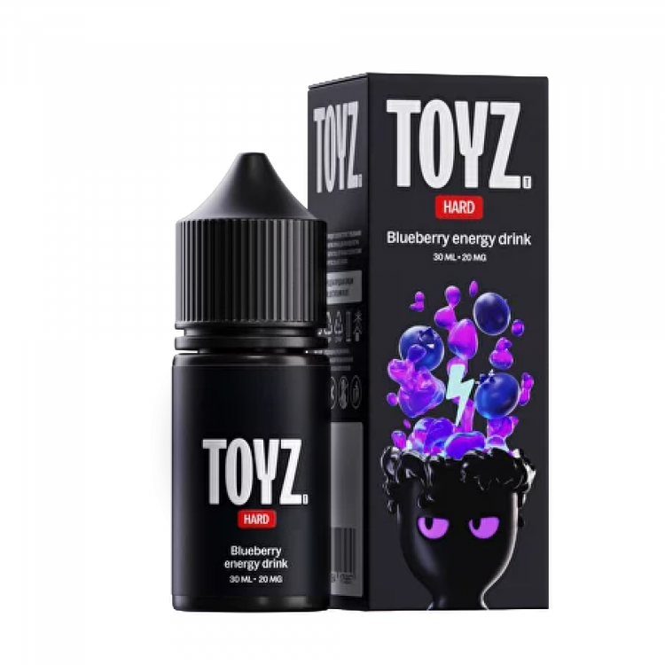 Жидкость Toyz Strong Ultra Salt - Blueberry energy drink (Черничный энергетик) 30 мл (20 Ultra)