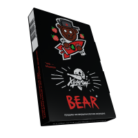 Табак Хулиган - BEAR (Клубника с Елкой) 25 гр