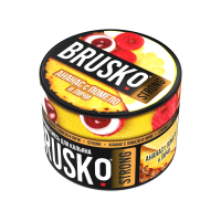 Бестабачная смесь BRUSKO Strong - Ананас с помело и личи 50 гр