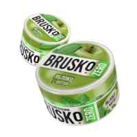 Бестабачная смесь BRUSKO Zero - Яблоко с мятой 50 гр