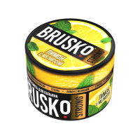 Бестабачная смесь BRUSKO Strong - Лимон и мелисса 50 гр