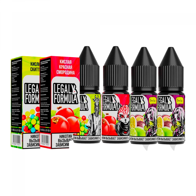 (М) Жидкость Legal Formula Salt - Кислая маракуйя лайм 10 мл (20 мг)