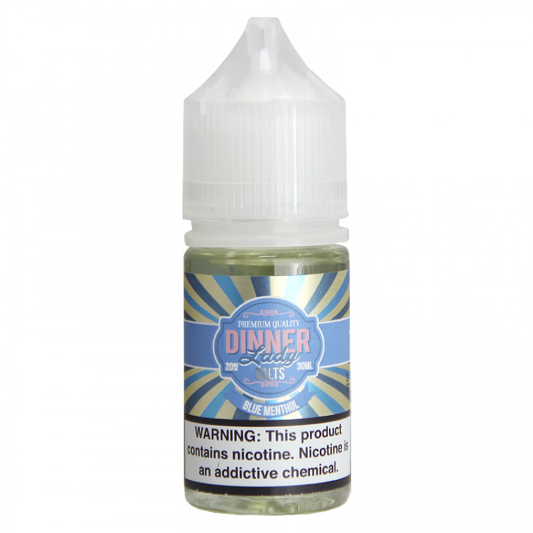 Жидкость Dinner Lady Salt - Blue Menthol 30 мл (20 мг)